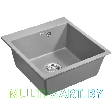 Кухонная мойка Paulmark PM105152-GRM (серый металлик) картинка 2